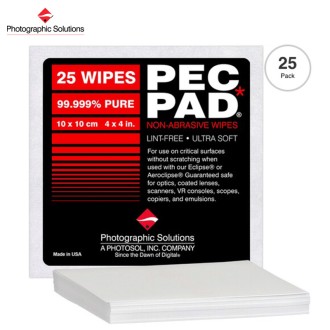 Paños PEC-PAD Photo Wipes (10 x 10cm , 25 unidades)